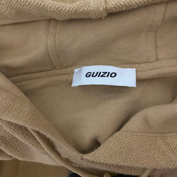 Danielle Guizio Style Inside Out Sweatsuit S | Cozy Camel Cropped Hoodie & Jogge - Picture 12 of 15